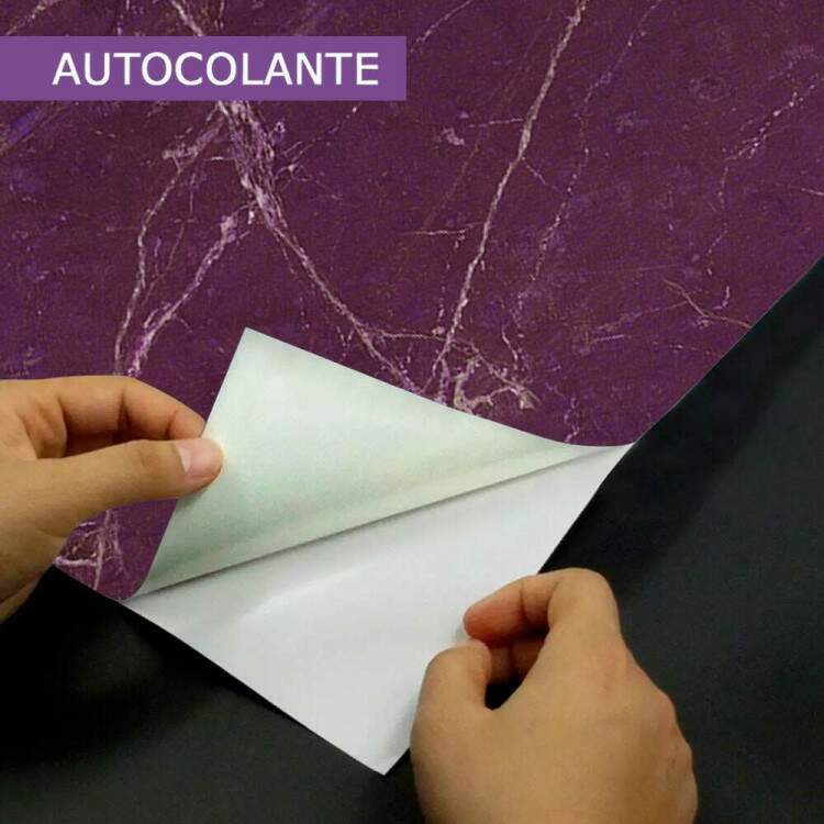 Papel de Parede IMPresso Textura Mrmore Marsala MP