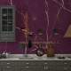 Papel de Parede I3Dress�o Textura M�rmore Marsala 3D