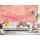 Papel de Parede IMPress�o Textura M�rmore Rosa MP