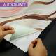 Papel de Parede IMPress�o Textura M�rmore Rosa e Marrom MP