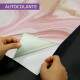 Papel de Parede IMPress�o Textura M�rmore Branco e Lil�s MP