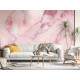Papel de Parede I3Dress�o Textura M�rmore Rosa Beb� 3D