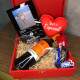 Kit Caixa com luzes e Placa e Cora��o e Mini Fotos Personalizado
