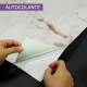 Papel de Parede IMPress�o Textura M�rmore Branco e Bege MP