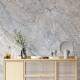 Papel de Parede IMPress�o Textura M�rmore Cinza Azulado MP