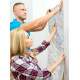 Papel de Parede IMPress�o Textura M�rmore Cinza Azulado MP