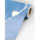 Papel de Parede IMPress�o Textura M�rmore Azul e Prata MP