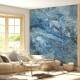 Papel de Parede IMPress�o Textura M�rmore Tons de Azul MP