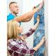 Papel de Parede IMPress�o Textura M�rmore Tons de Azul MP