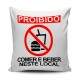 Almofada Decorativa Pro�bido Comer e Beber