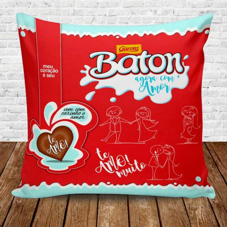 Almofada Decorativa Vem com Carinho e Amor
