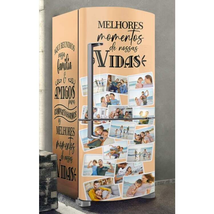 Adesivo para Envelopamento de geladeira Personalizado