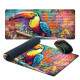 Mouse Pad 70x30cm Animais Graffite de P�ssaro em Muro