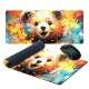 Mouse Pad 70x30cm Animais Ursinho Colorido
