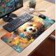 Mouse Pad 70x30cm Animais Ursinho Colorido