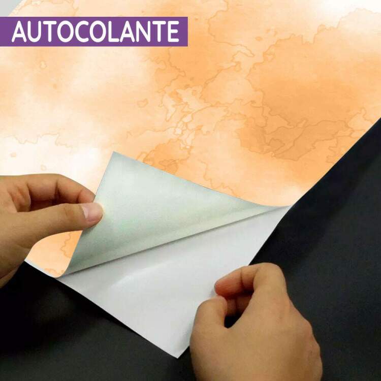 Papel de Parede Estilo Aquarela Laranja MP