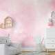 Papel de Parede Estilo Aquarela Rosa Beb� MP