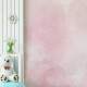 Papel de Parede Estilo Aquarela Rosa Beb� MP