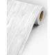 Papel de Parede Estilo Madeira Cinza Claro Ripado MP