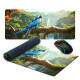 Mouse Pad 70x30cm Papagaio em Galho