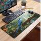 Mouse Pad 70x30cm Papagaio em Galho