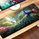 Mouse Pad 70x30cm Pav�o em Paisagem