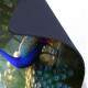 Mouse Pad 70x30cm Pav�o em Paisagem
