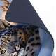 Mouse Pad 70x30cm Leopardo no Gelo
