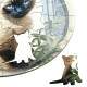 Quebra Cabe�a Kids Filhote de Gato Siam�s em Folhas