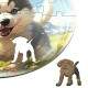 Quebra Cabe�a Kids Filhote de Husky Siberiano