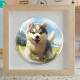 Quebra Cabe�a Kids Filhote de Husky Siberiano