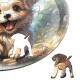Quebra Cabe�a Kids Filhote de Shih Tzu em Jardim