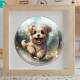 Quebra Cabe�a Kids Filhote de Shih Tzu em Jardim