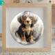 Quebra Cabe�a Kids Filhotes de Beagle