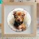 Quebra Cabe�a Kids Filhote de C�o Pinscher