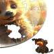 Quebra Cabe�a Kids Filhote de Urso Baby
