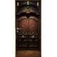 Adesivo de Porta Estilo Portas Girat�rias do Velho Oeste com Detalhes