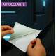 Adesivo de Porta Portal Futurista Aero-Nave com Painel Neon