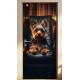Adesivo de Porta Yorkshire em Sof� Aconchegante