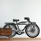 Adesivo de Parede Bicicleta Retr�