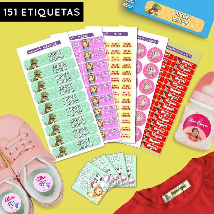 Etiqueta - Kit Creche