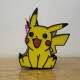 Porta Caneta e Lap�s de MDF Pikachu