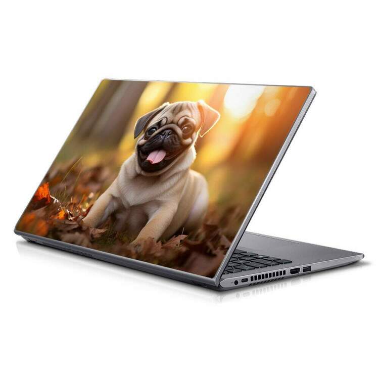 Adesivo para Notebook Co Pug Filhote