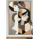 Quadro Decorativo Arte Abstrata Contempor�nea de Mulheres