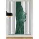 Quadro Decorativo Arte Tra�os de Rosto com Linhas no Fundo