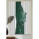 Quadro Decorativo Arte Tra�os de Rosto com Linhas no Fundo