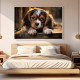 Quadro Decorativo C�o Filhote Cavalier King