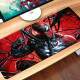 Mouse Pad Gigante 70x30cm Jogo Aranha com Fundo Vermelho