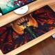 Mouse Pad Gigante 70x30cm Jogo Criatura com Asas