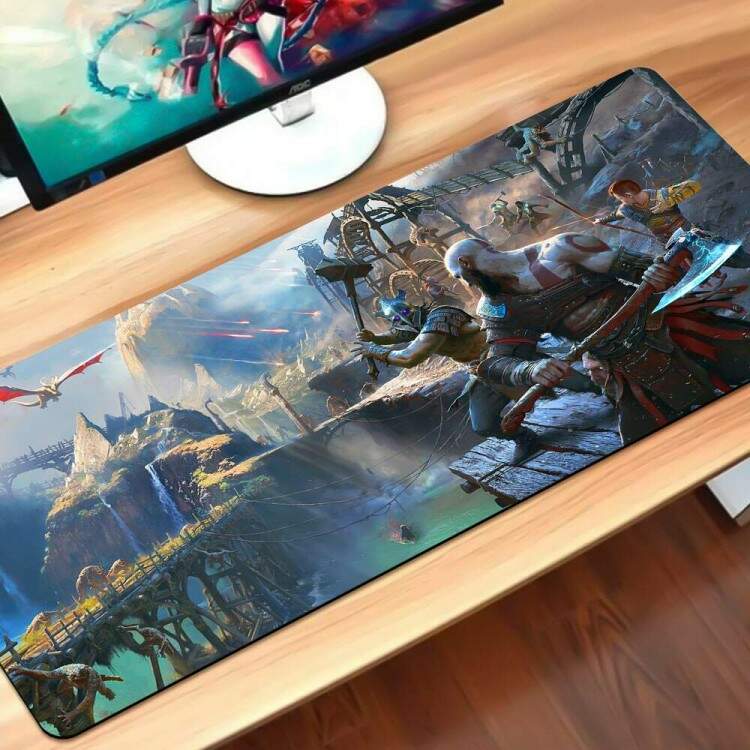 Mouse Pad Gigante 70x30cm Jogo de Ao-Aventura